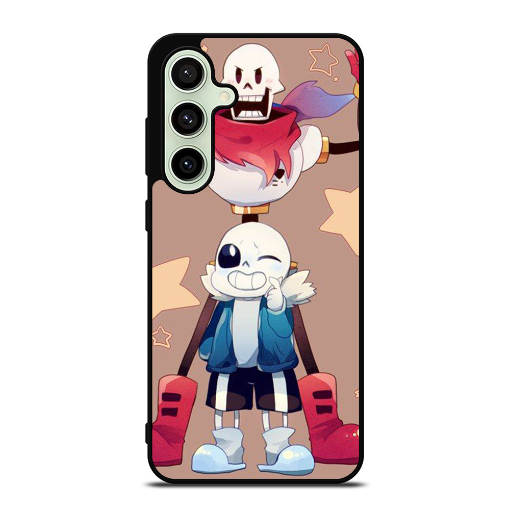 PAPYRUS AND SANS UNDERTALE 2 Samsung Galaxy S24 FE Case Cover