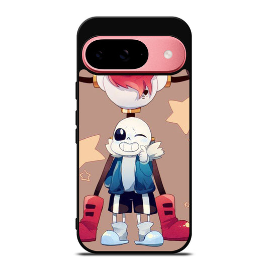 PAPYRUS AND SANS UNDERTALE 2 Google Pixel 9 Case Cover