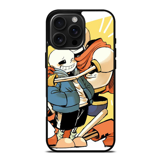 PAPYRUS AND SANS UNDERTALE 3 iPhone 16 Pro Max Case Cover