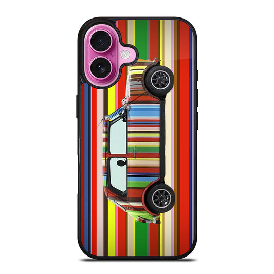PAUL SMITH MINI COOPER 1 iPhone 16 Plus Case Cover