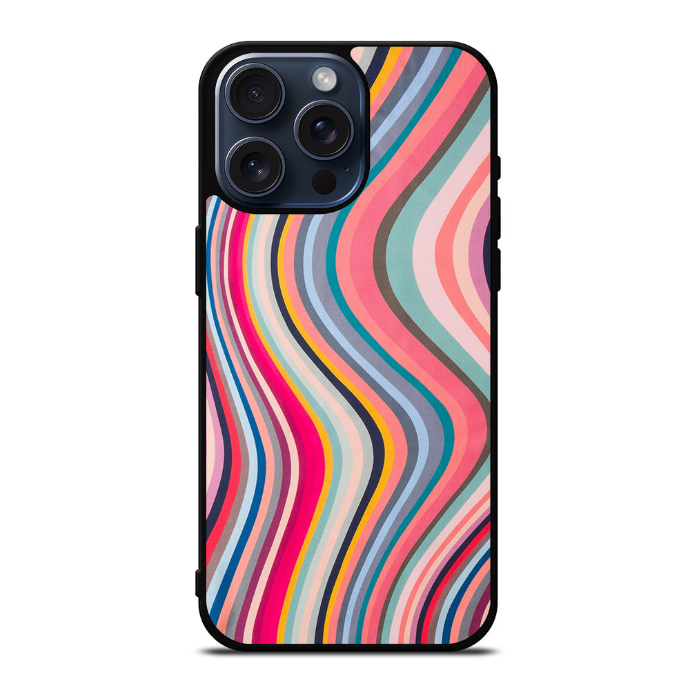 PAUL SMITH STRIPE 2 iPhone 15 Pro Max Case Cover
