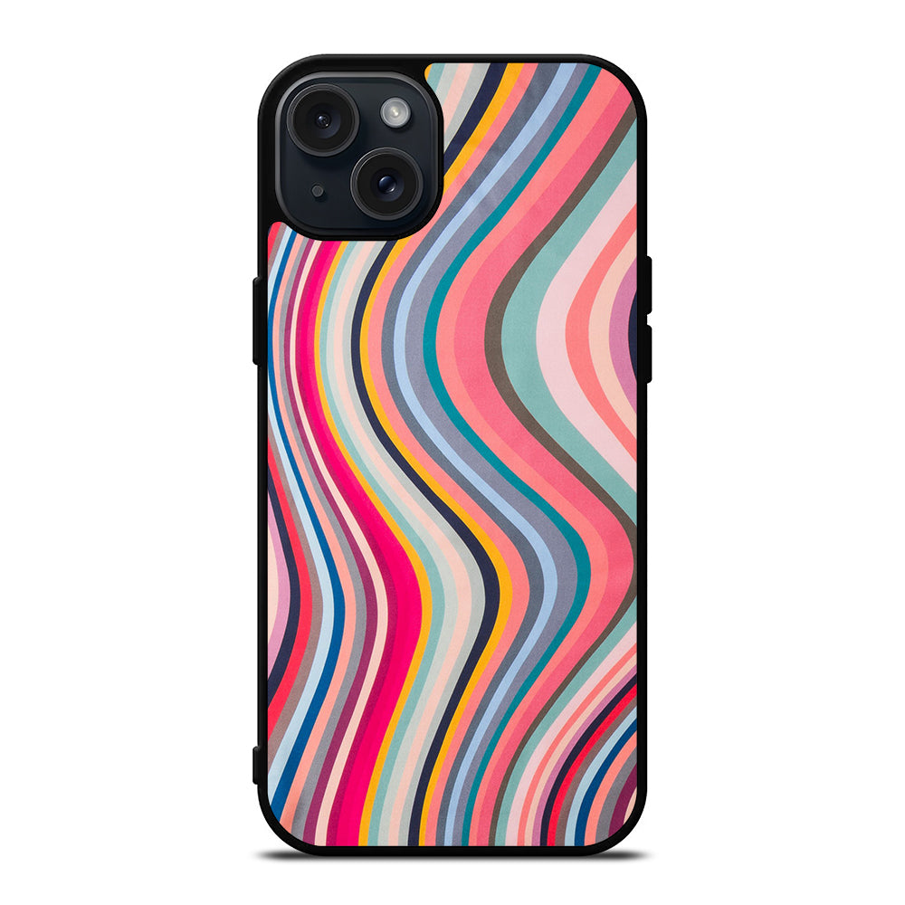 PAUL SMITH STRIPE 2 iPhone 15 Plus Case Cover