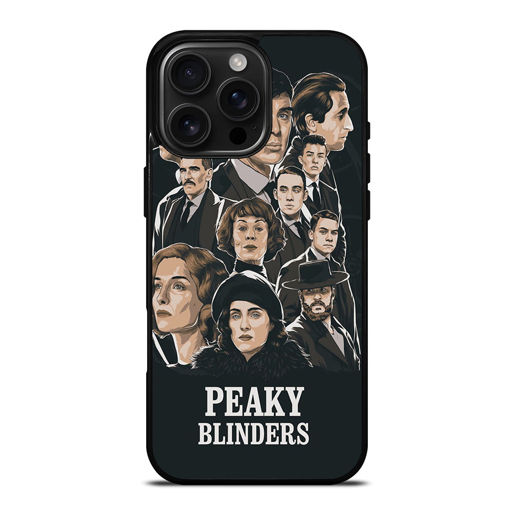PEAKY BLINDERS ART CHARACTERS iPhone 16 Pro Max Case Cover