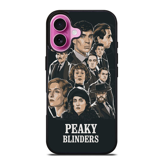 PEAKY BLINDERS ART CHARACTERS iPhone 16 Plus Case Cover