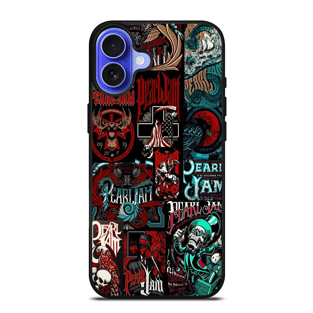 PEARL JAM ALBUM iPhone 16 Case Cover