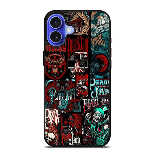 PEARL JAM ALBUM iPhone 16 Case Cover