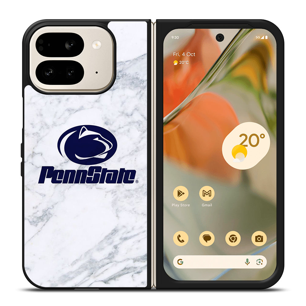 PENN STATE NITTANY LIONS MARBLE LOGO Google Pixel 9 Pro Fold Case Cover