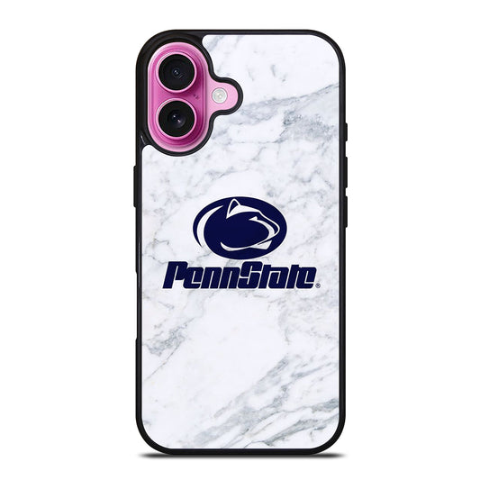 PENN STATE NITTANY LIONS MARBLE LOGO iPhone 16 Plus Case Cover