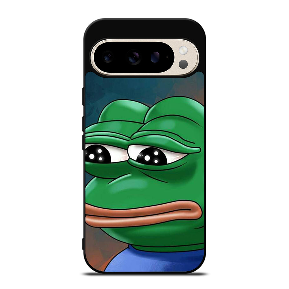 PEPE THE SMUG FROG ART Google Pixel 9 Pro Case Cover