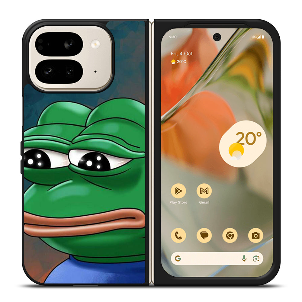 PEPE THE SMUG FROG ART Google Pixel 9 Pro Fold Case Cover