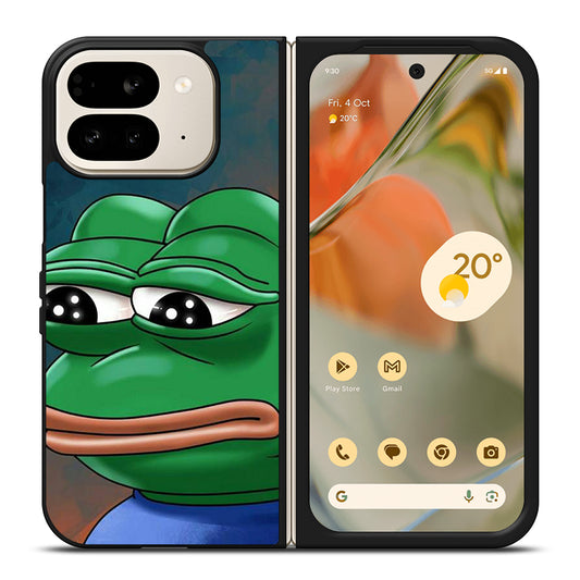 PEPE THE SMUG FROG ART Google Pixel 9 Pro Fold Case Cover