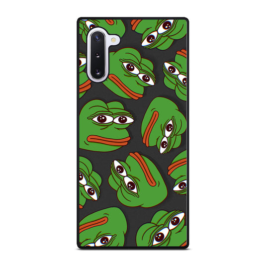 PEPE THE SMUG FROG PATTERN 2 Samsung Galaxy Note 10 Case Cover