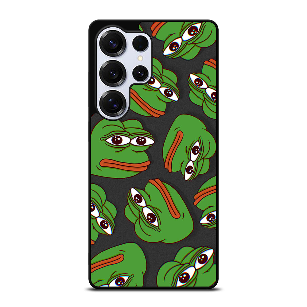 PEPE THE SMUG FROG PATTERN 2 Samsung Galaxy S26 Ultra Case Cover