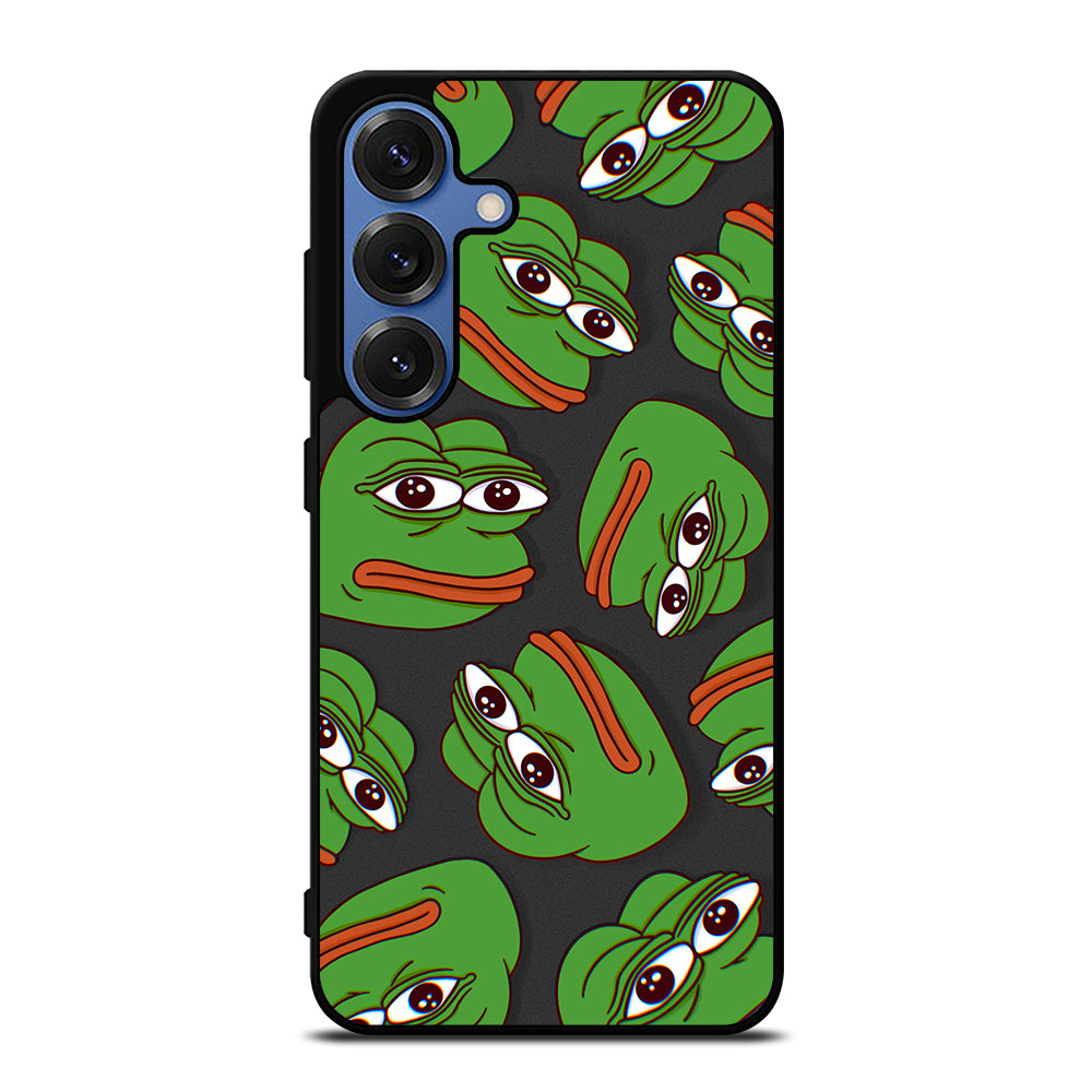 PEPE THE SMUG FROG PATTERN 2 Samsung Galaxy S26 Case Cover