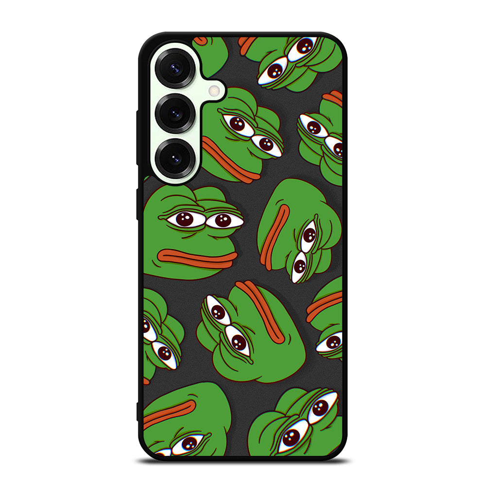 PEPE THE SMUG FROG PATTERN 2 Samsung Galaxy S25 Plus Case Cover