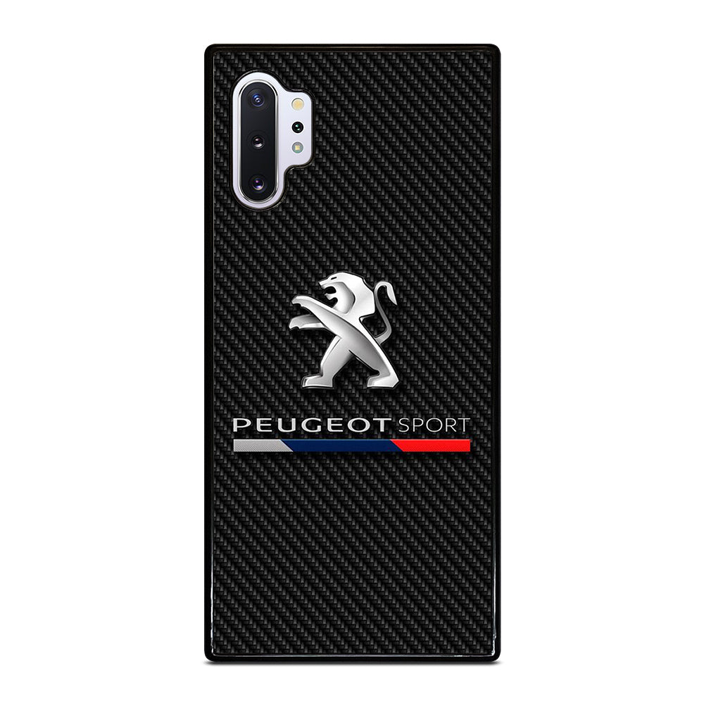 PEUGEOT CARBON CAR LOGO Samsung Galaxy Note 10 Plus Case Cover