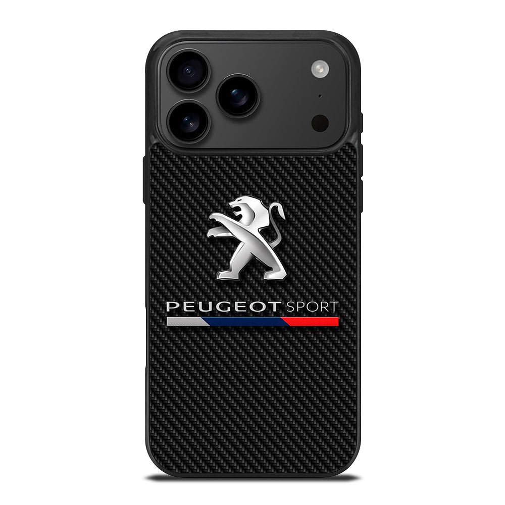 PEUGEOT CARBON CAR LOGO iPhone 17 Pro Max Case Cover