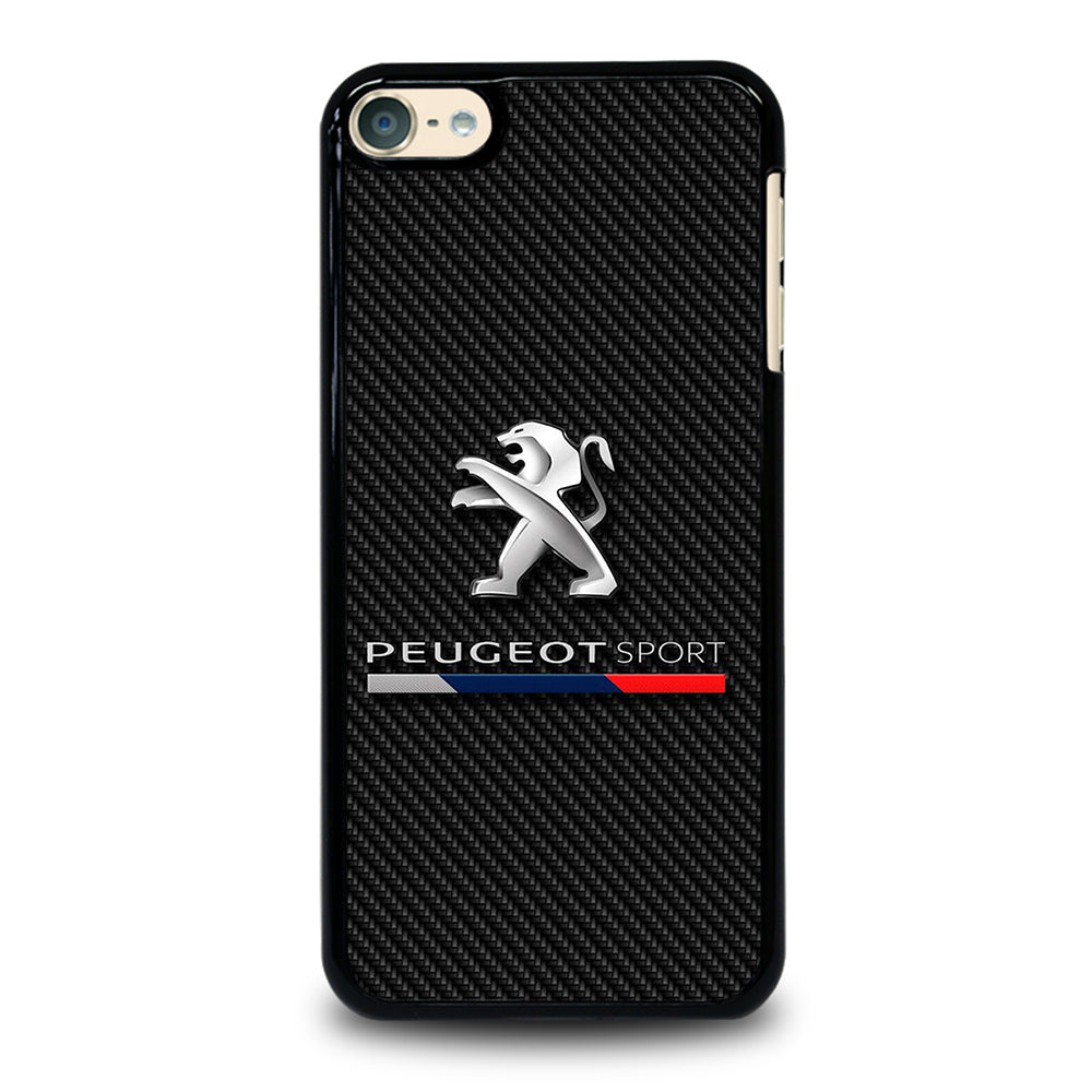 PEUGEOT CARBON CAR LOGO iPod Touch 6 Case Cover