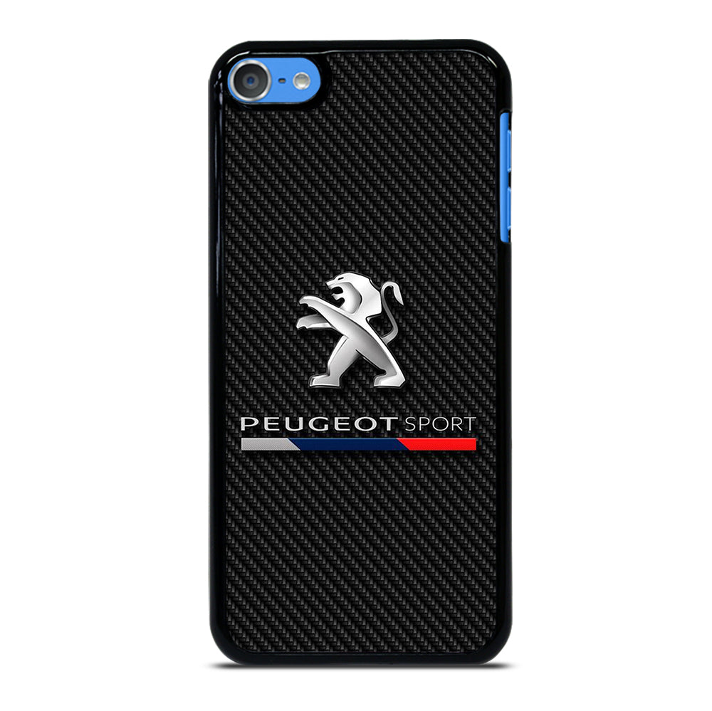 PEUGEOT CARBON CAR LOGO iPod Touch 7 Case Cover