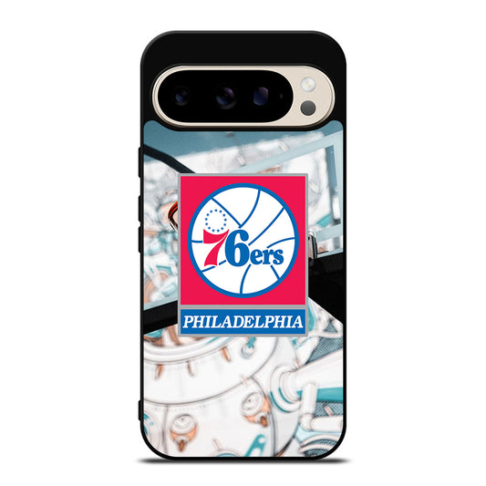 PHILADELPHIA 76ERS BASKETBALL ICON Google Pixel 9 Pro Case Cover