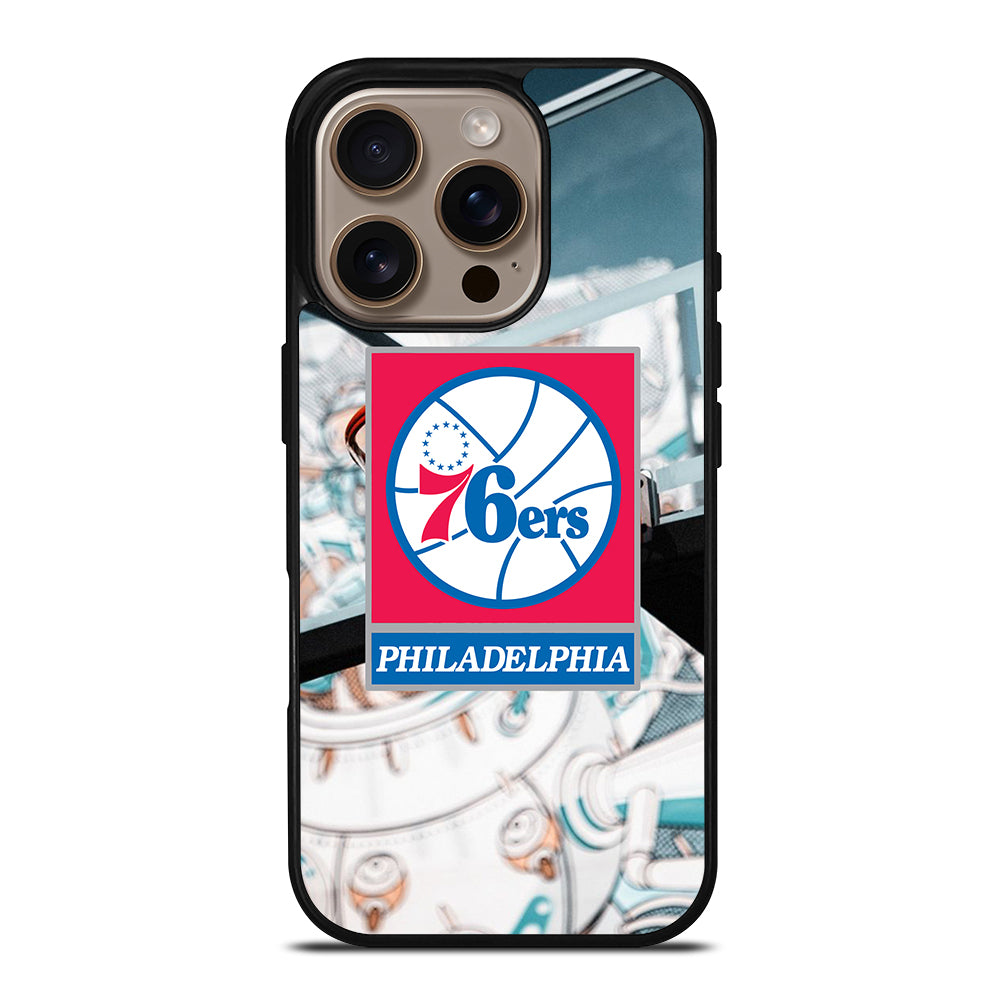 PHILADELPHIA 76ERS BASKETBALL ICON iPhone 16 Pro Case Cover