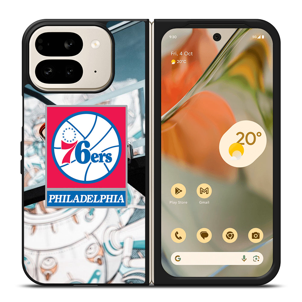 PHILADELPHIA 76ERS BASKETBALL ICON Google Pixel 9 Pro Fold Case Cover
