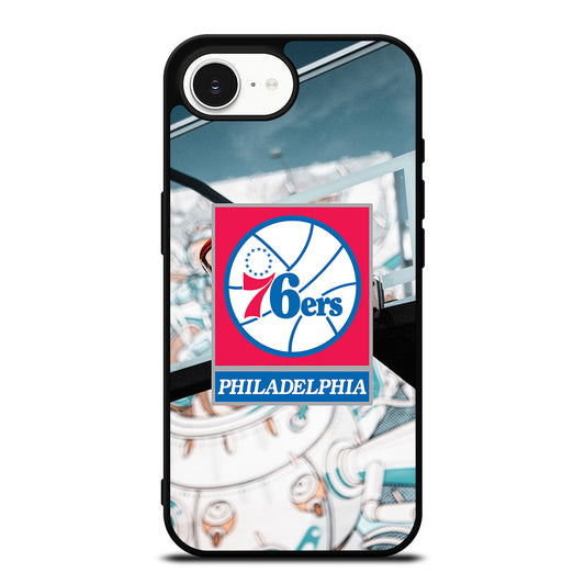 PHILADELPHIA 76ERS BASKETBALL ICON iPhone 16e Case Cover