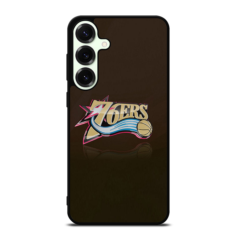 PHILADELPHIA 76ERS LOGO BASKETBALL Samsung Galaxy S25 Plus Case Cover