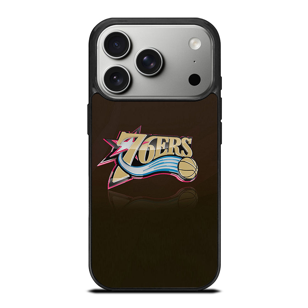 PHILADELPHIA 76ERS LOGO BASKETBALL iPhone 17 Pro Case Cover