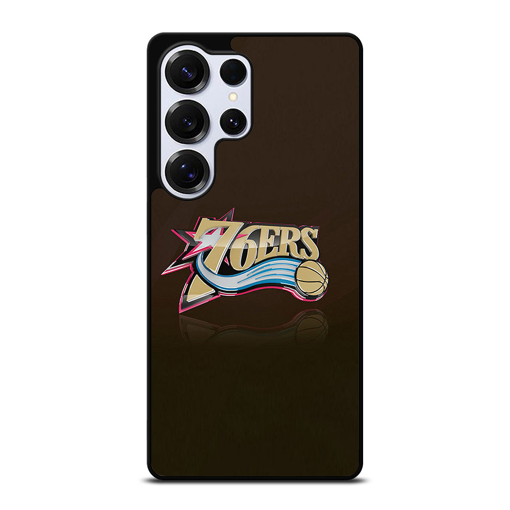 PHILADELPHIA 76ERS LOGO BASKETBALL Samsung Galaxy S25 Ultra Case Cover