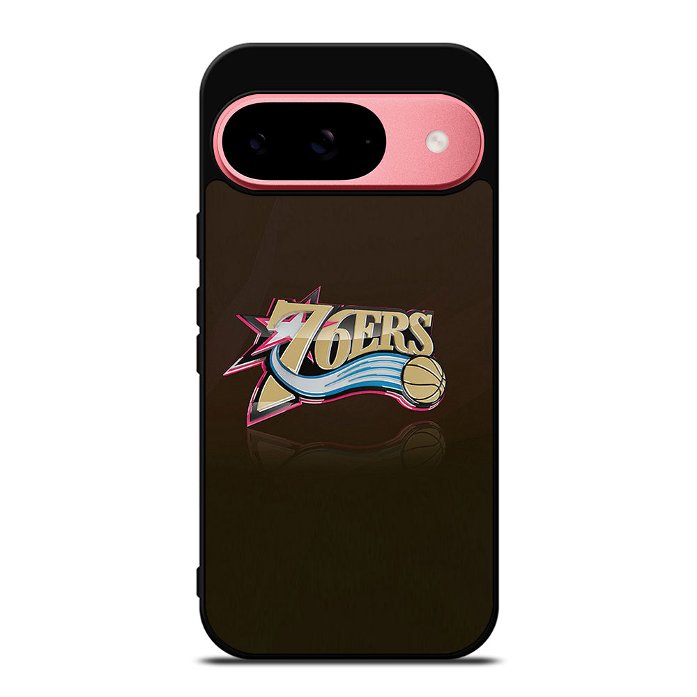 PHILADELPHIA 76ERS LOGO BASKETBALL Google Pixel 9 Case Cover