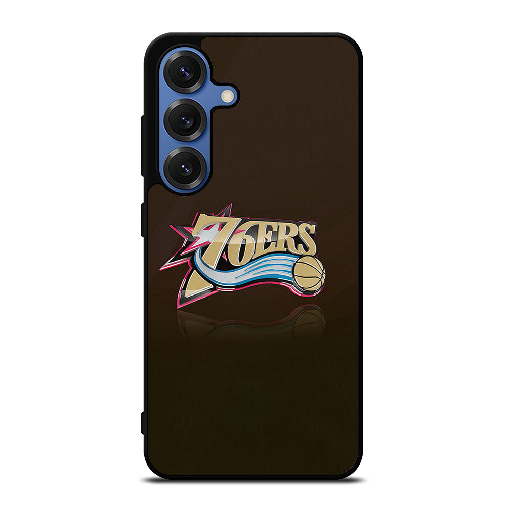 PHILADELPHIA 76ERS LOGO BASKETBALL Samsung Galaxy S26 Case Cover