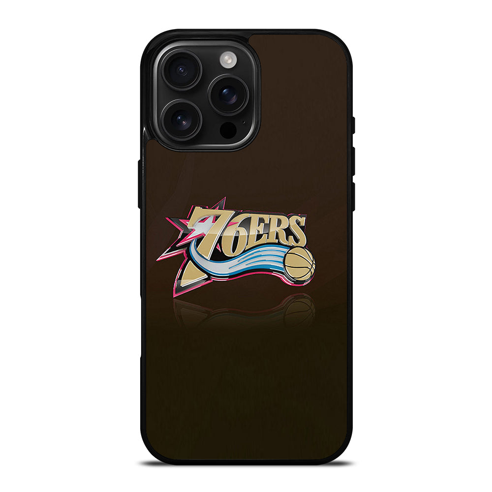 PHILADELPHIA 76ERS LOGO BASKETBALL iPhone 16 Pro Max Case Cover