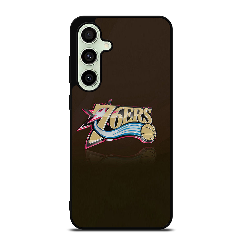 PHILADELPHIA 76ERS LOGO BASKETBALL Samsung Galaxy S24 FE Case Cover