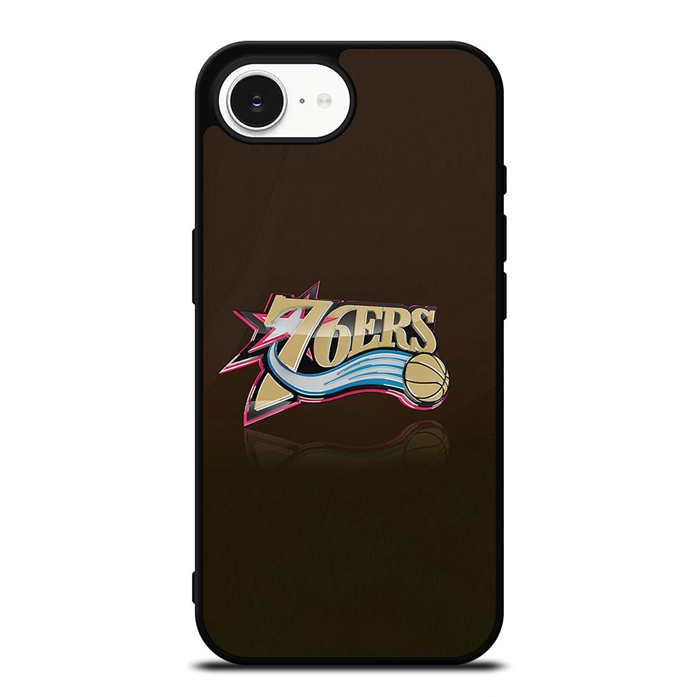 PHILADELPHIA 76ERS LOGO BASKETBALL iPhone 16e Case Cover