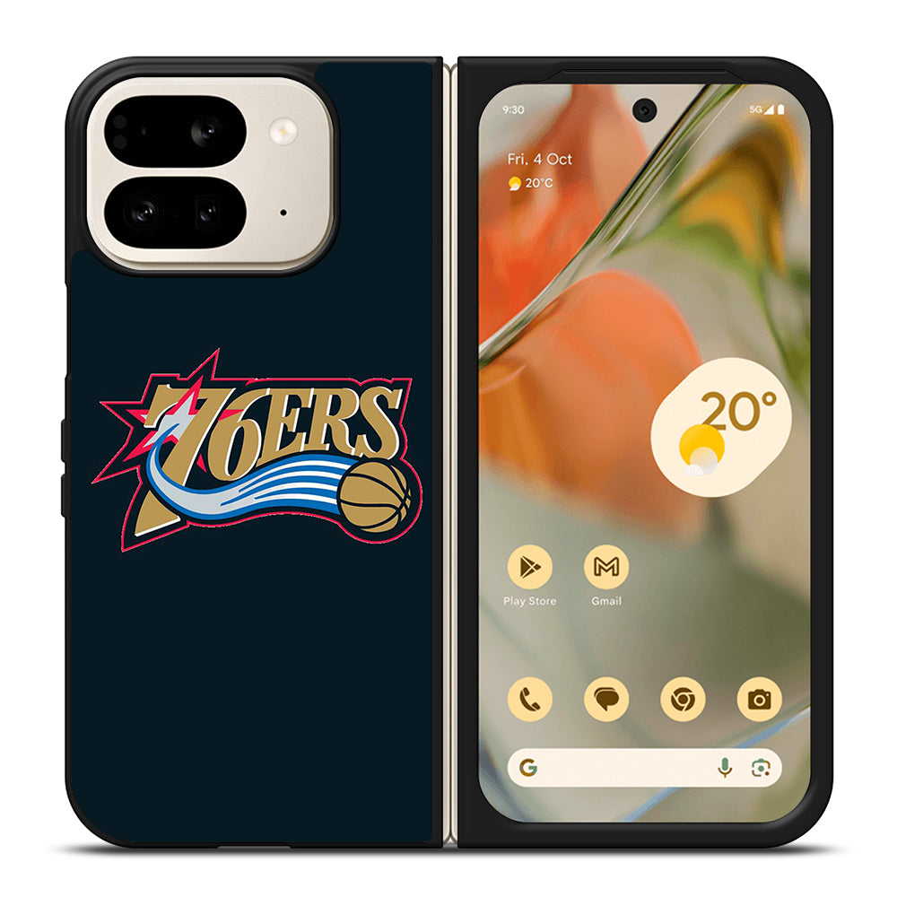 PHILADELPHIA 76ERS NBA ICON 2 Google Pixel 9 Pro Fold Case Cover