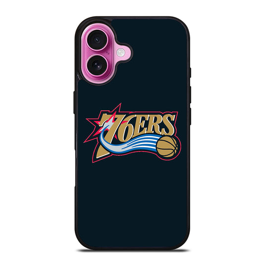 PHILADELPHIA 76ERS NBA ICON 2 iPhone 16 Plus Case Cover