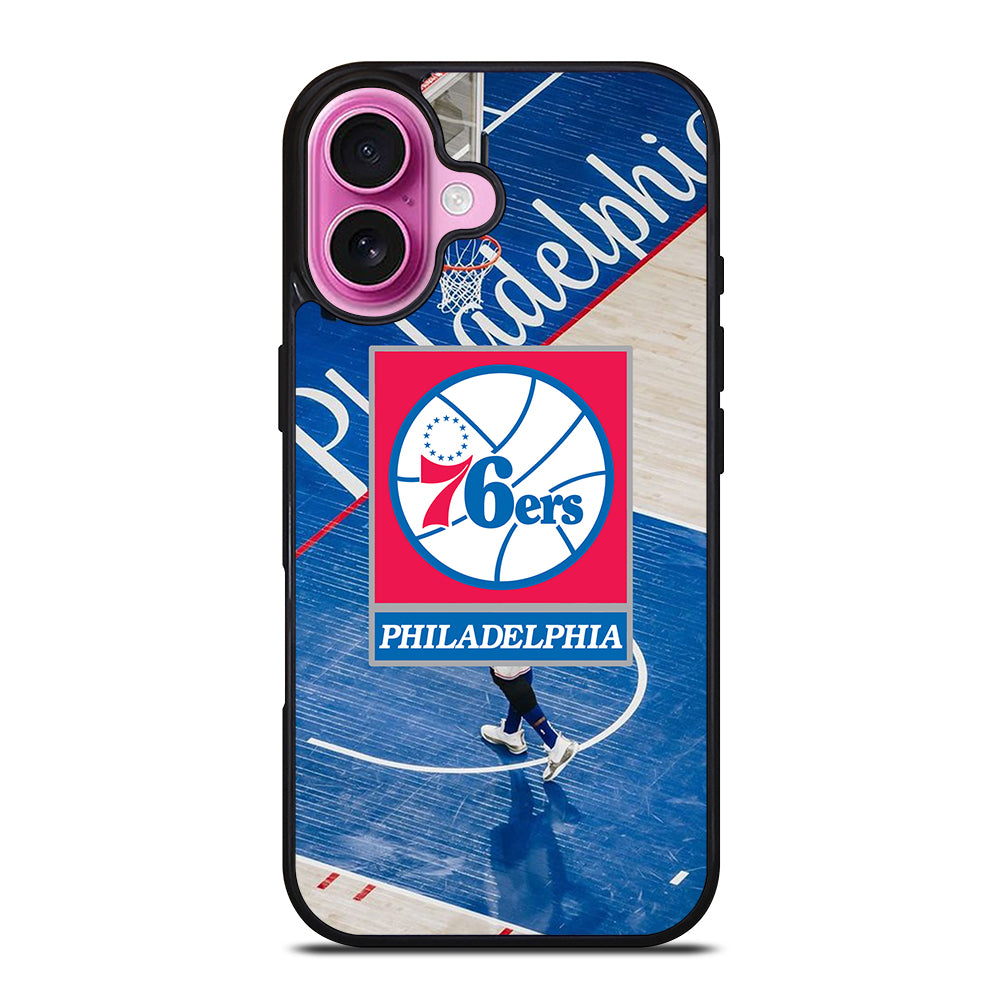 PHILADELPHIA 76ERS NBA LOGO 2 iPhone 16 Plus Case Cover