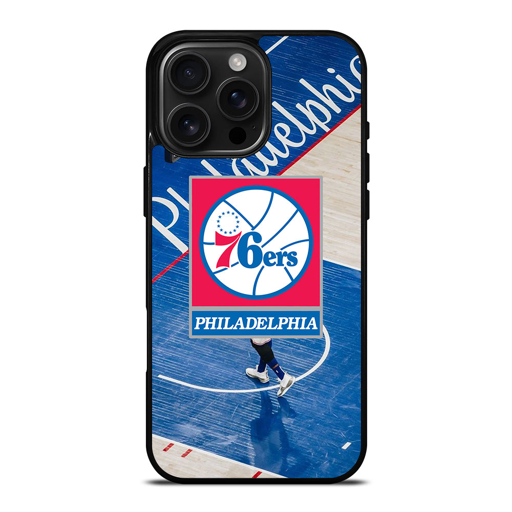 PHILADELPHIA 76ERS NBA LOGO 2 iPhone 16 Pro Max Case Cover