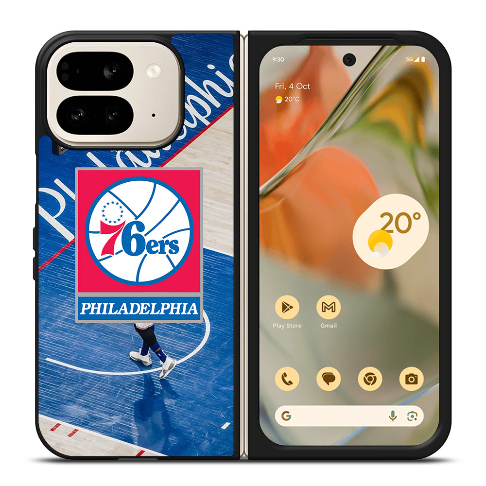 PHILADELPHIA 76ERS NBA LOGO 2 Google Pixel 9 Pro Fold Case Cover