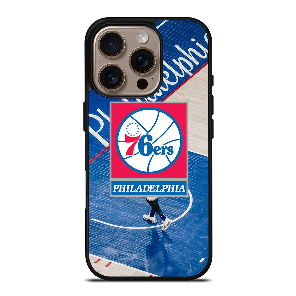PHILADELPHIA 76ERS NBA LOGO 2 iPhone 16 Pro Case Cover