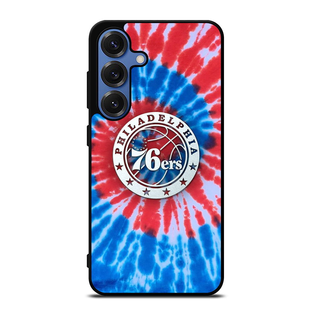 PHILADELPHIA 76ERS TIE DYE Samsung Galaxy S26 Case Cover