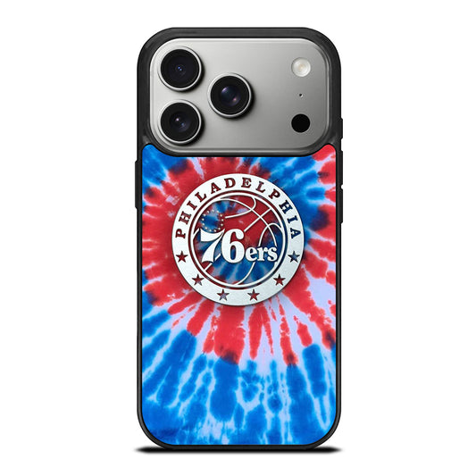 PHILADELPHIA 76ERS TIE DYE iPhone 17 Pro Case Cover