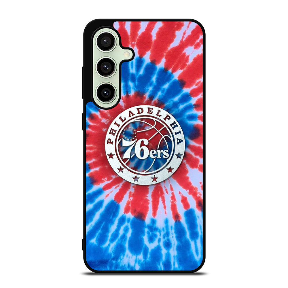 PHILADELPHIA 76ERS TIE DYE Samsung Galaxy S24 FE Case Cover