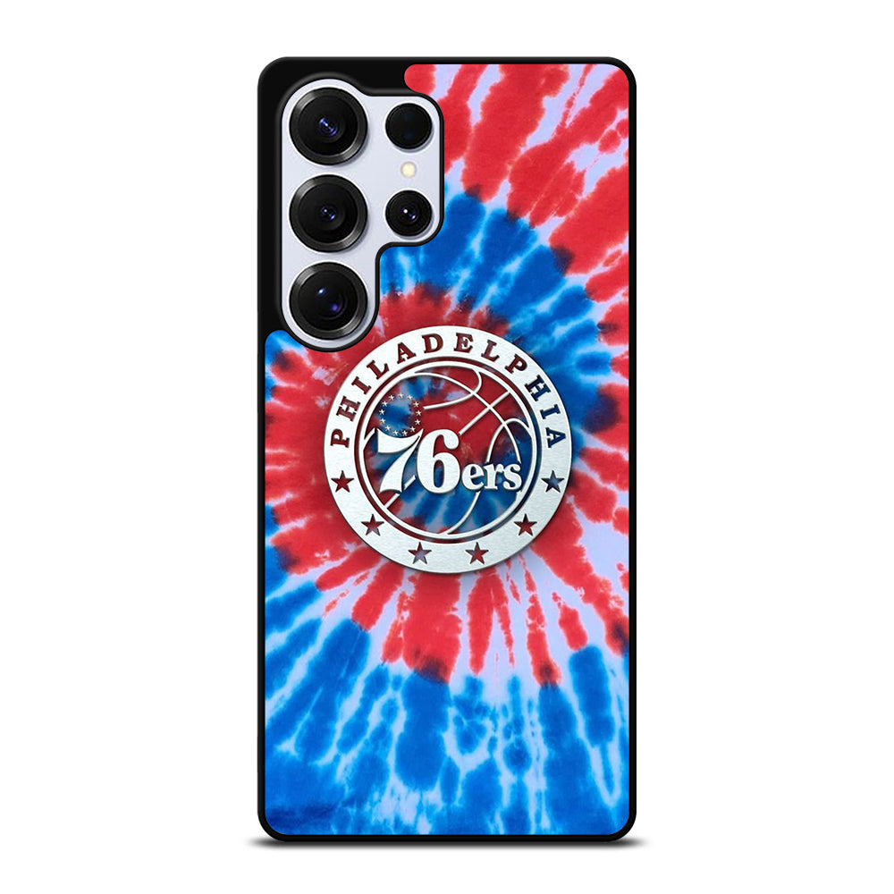 PHILADELPHIA 76ERS TIE DYE Samsung Galaxy S25 Ultra Case Cover