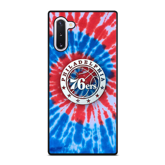 PHILADELPHIA 76ERS TIE DYE Samsung Galaxy Note 10 Case Cover