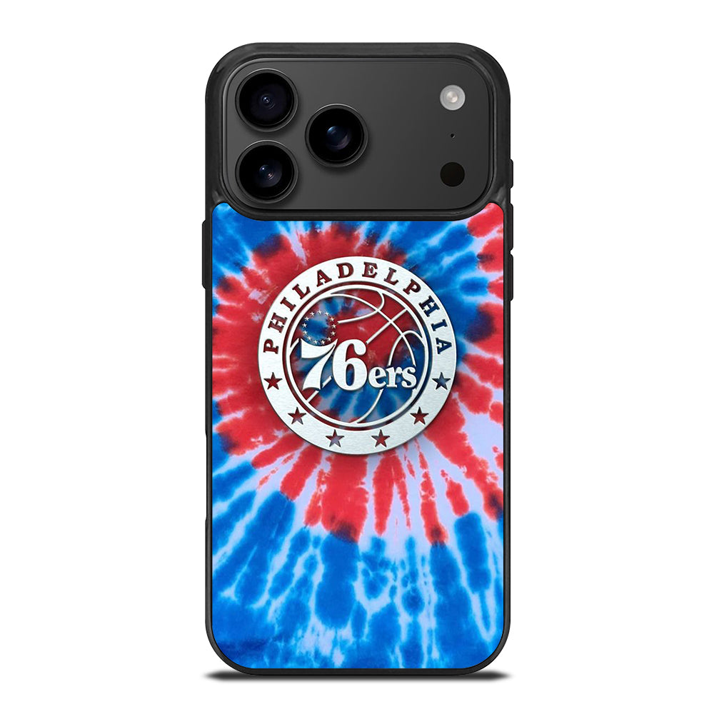 PHILADELPHIA 76ERS TIE DYE iPhone 17 Pro Max Case Cover