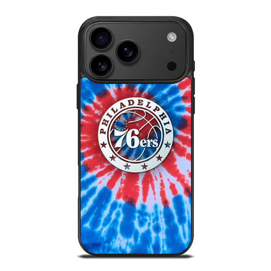 PHILADELPHIA 76ERS TIE DYE iPhone 17 Pro Max Case Cover