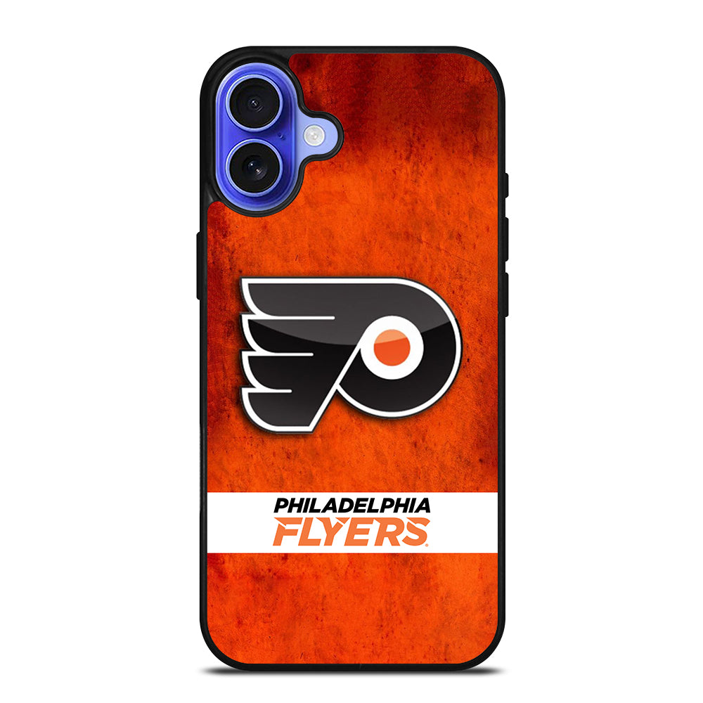 PHILADELPHIA FLYERS HOCKEY NHL LOGO iPhone 16 Case Cover