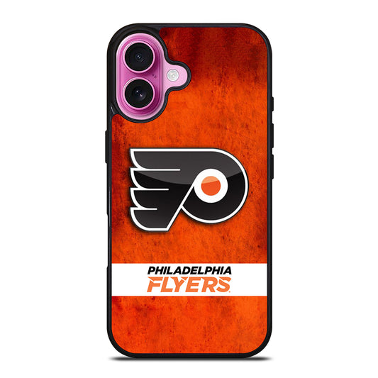 PHILADELPHIA FLYERS HOCKEY NHL LOGO iPhone 16 Plus Case Cover